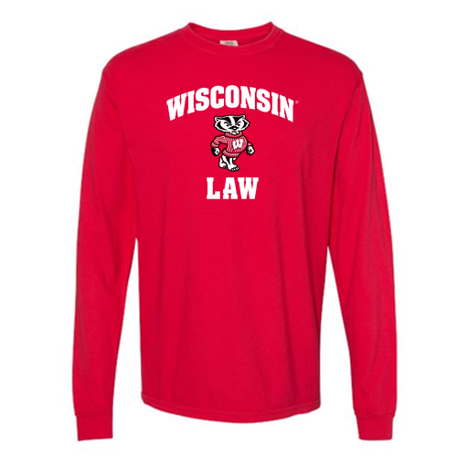 Comfort Colors Ringspun Long Sleeve Tee -- Red