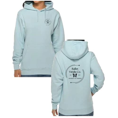 Lane Seven Unisex Premium Pullover Hooded Sweatshirt -- Blue Mist