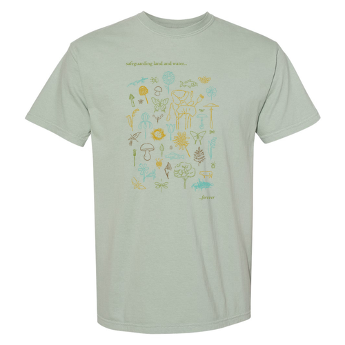 Mens/Unisex Comfort Colors Soft Ringspun Garment Dyed T Shirt -- Bay