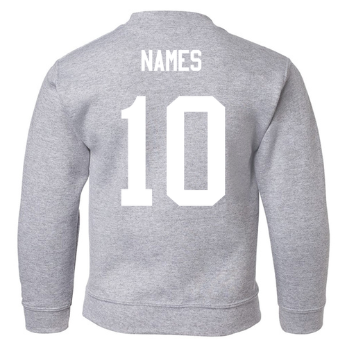 Gildan Heavy Blend Youth Crew Neck Sweatshirt -- Sport Grey