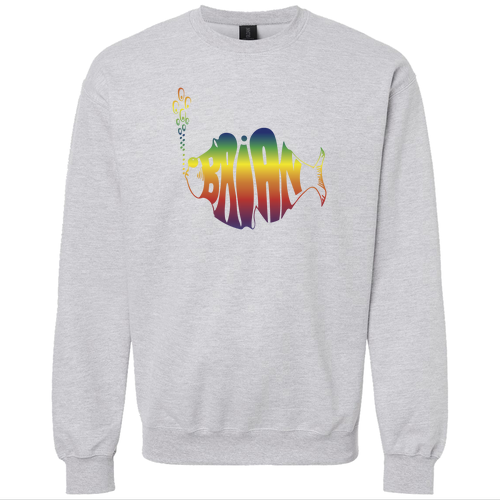 Gildan Adult Softstyle Fleece Crew Sweatshirt -- Rs Sport Grey