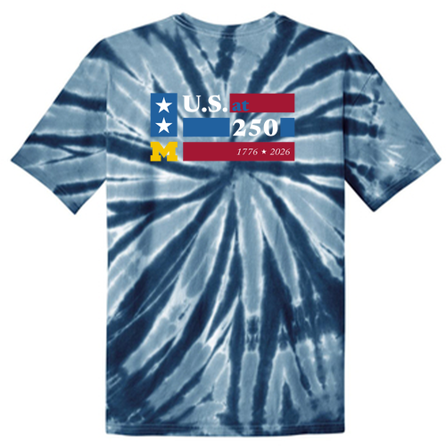 Youth Port and Company Tie Dye Tee -- Navy