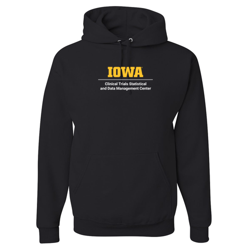 CTSDMC Jerzees 8 oz 50/50 Nublend Adult Hooded Sweatshirt -- Black