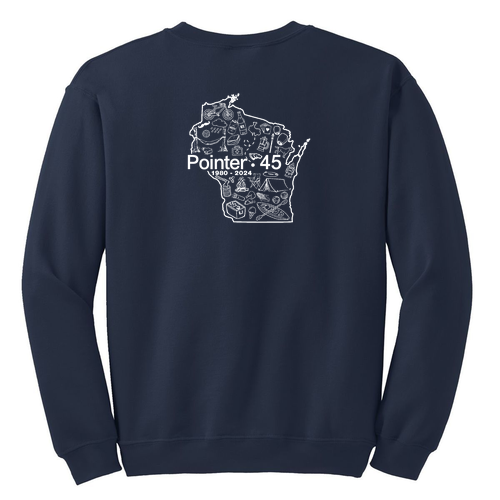 Gildan Heavy Blend Crew Neck Sweatshirt -- Navy