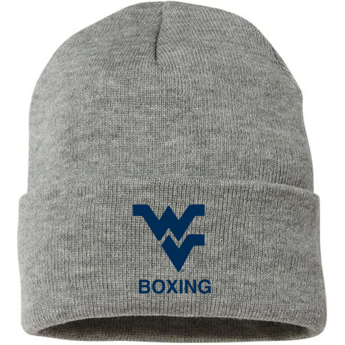 Sportsman Fleece Lined 12" Cuffed Beanie -- Heather Gray