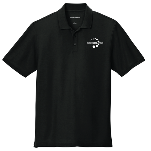Port Authority Wearever Signature Pique Polo -- Deep Black