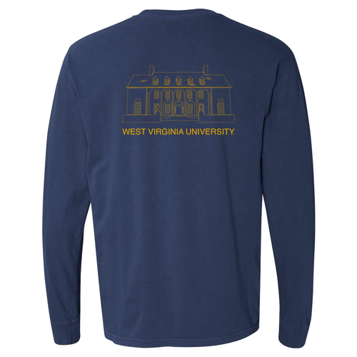 Comfort Colors Ringspun Long Sleeve Tee -- True Navy