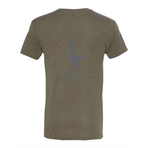 Next Level Mens TriBlend Tee -- Military Green