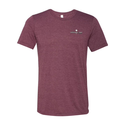 Maroon Bella Canvas Triblend Shirt