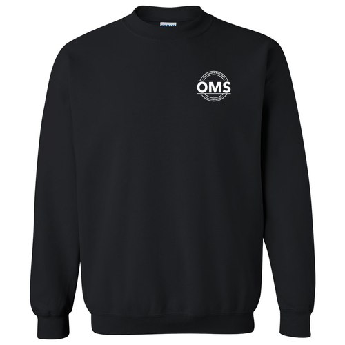 Gildan Heavy Blend Crew Neck Sweatshirt -- Black