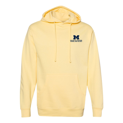 Independent Trading Midweight Hooded Sweatshirt -- Light Yellow