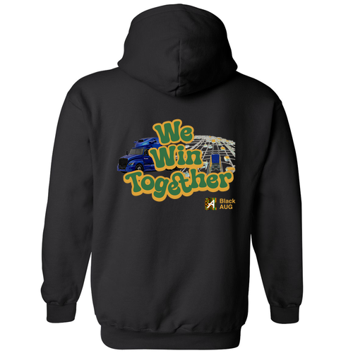 Gildan Heavy Blend Hooded Sweatshirt -- Black