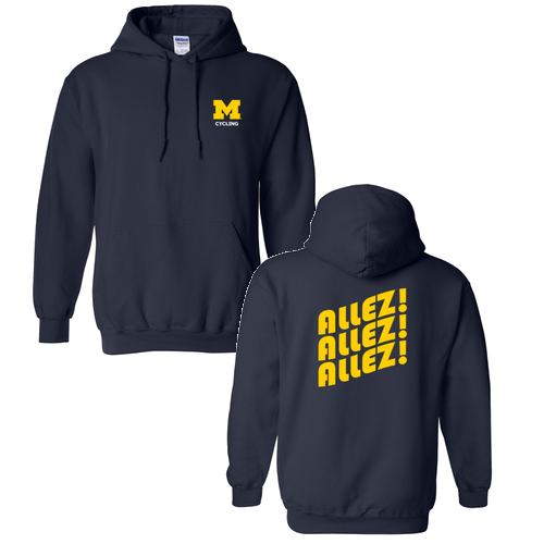 Mens/Unisex Gildan Heavy Blend Hooded Sweatshirt -- Navy