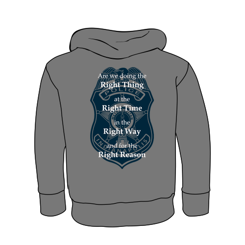 Gildan Heavy Blend Youth Hooded Sweatshirt -- Graphite Heather