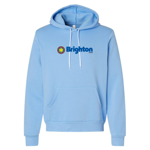 Brighton Logo 1 Full color -- Pullover Hooded Sweatshirt Carolina Blue
