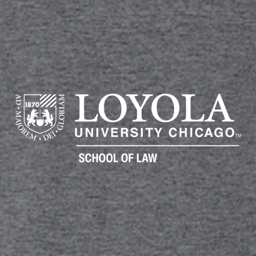 Loyola Shield Hooded Sweatshirt -- Dark Heather