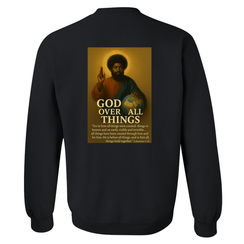 Gildan Heavy Blend Crew Neck Sweatshirt -- Black