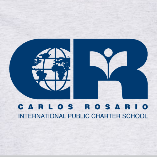 Carlos Rosario Gildan Cotton Missy Fit Tee Ash (Blue Logo)