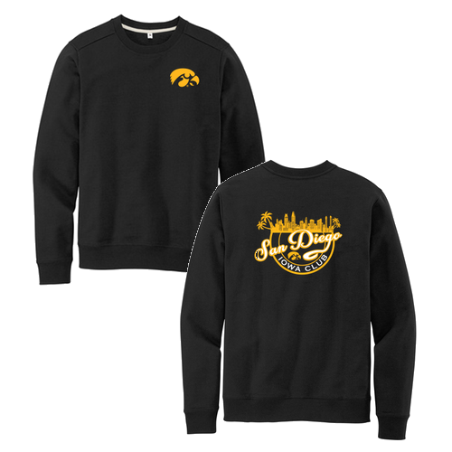 District Re-Fleece Crew -- Black