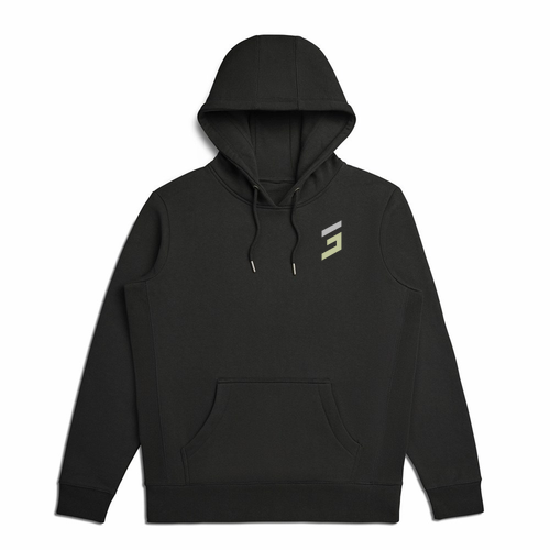 Original Favorites GOTS Organic Cotton Hooded Sweatshirt -- Black