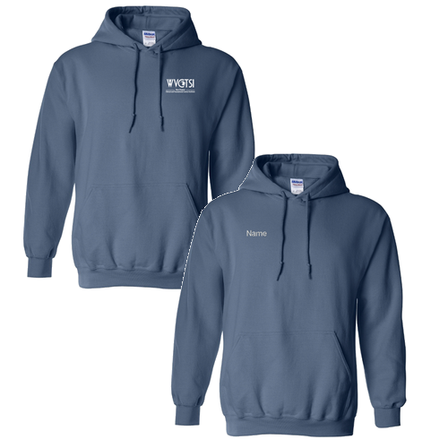 Gildan Heavy Blend Hooded Sweatshirt -- Indigo Blue
