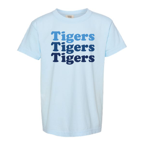 Youth Comfort Colors Ring Spun Cotton Tee -- Chambray