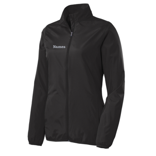 Port Authority Ladies Zephyr Full-Zip Jacket -- Black