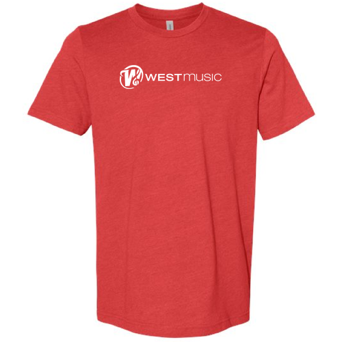 Bella Canvas Unisex Heather CVC T-Shirt -- Heather Red