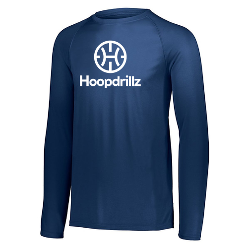 YOUTH Performance Longsleeve Shooting Shirt -- Navy