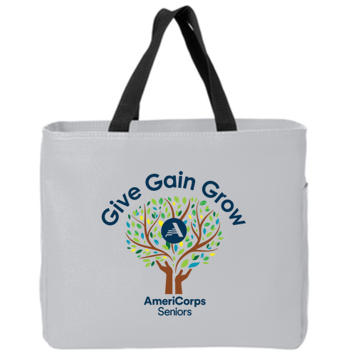 Port Authority Essential Tote -- Chrome