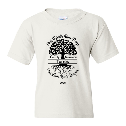 Gildan Heavy Cotton Basic Youth T-Shirt -- White