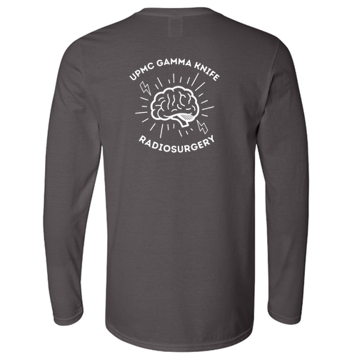 Gildan Softstyle Longsleeve T Shirt -- Charcoal