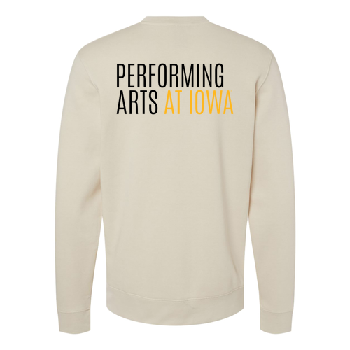 Iowa Dance J. America BTB Fleece Crew -- Oyster