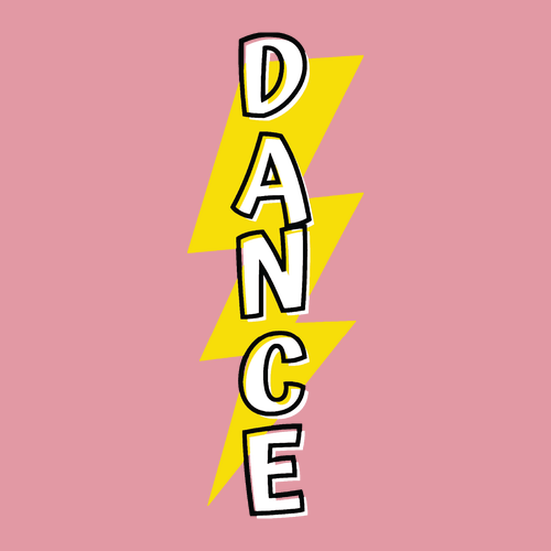 Dance Ladies AS Colour Crop Tee -- Bubblegum