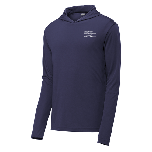Mystic Aquarium Animal Rescue Program Hooded Pullover (True Navy)
