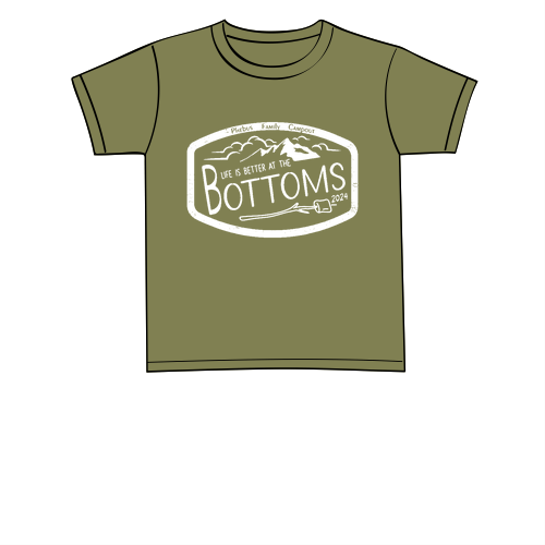 Gildan Youth Softstyle T-Shirt -- Military Green