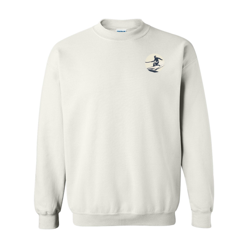 Gildan Heavy Blend Crew Neck Sweatshirt -- White