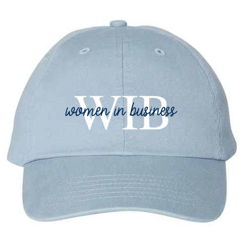 Valucap Bio-Washed Unstructured Hat -- Baby Blue