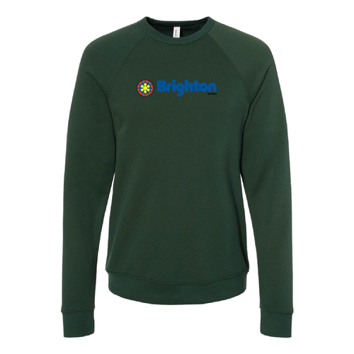 Brighton Logo 1 Full color -- Crewneck Sweatshirt Forest