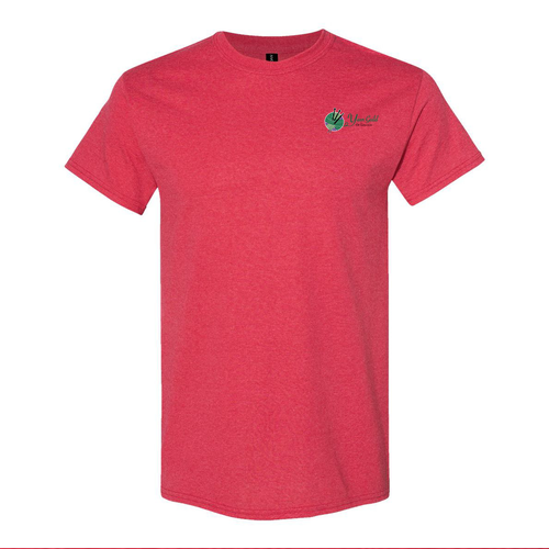 Gildan Heavy Cotton Basic T-Shirt -- Heather Red