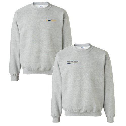 Gildan Heavy Blend Crew Neck Sweatshirt -- Sport Grey