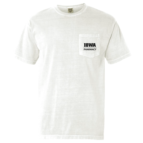 Comfort Colors Short Sleeve Pocket Tee -- White