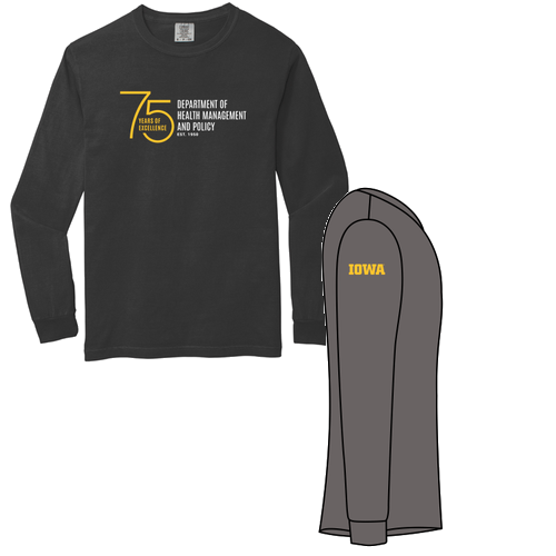 Comfort Colors Ringspun Long Sleeve Tee -- Graphite