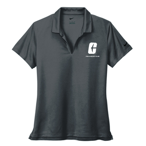 Nike Ladies Dri-Fit Micro Pique 2.0 Polo -- Anthracite