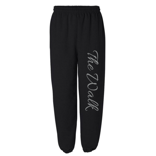 Gildan Elastic Bottom Sweatpants -- Black
