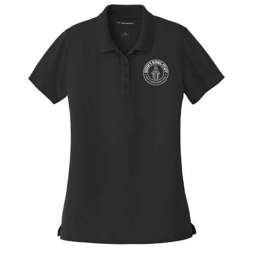 Port Authority Ladies Dry Zone UV Micro Mesh Polo -- Deep Black