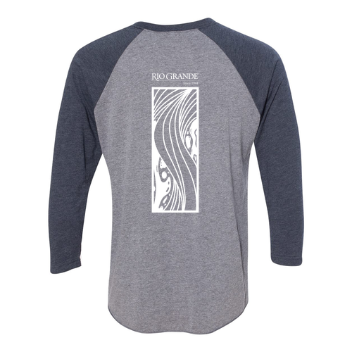 Rio Grand Basic Logo Tri-Blend 3/4 Sleeve Raglan