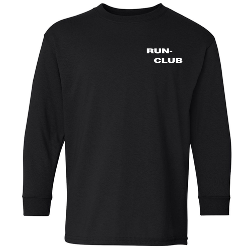 Gildan Youth Heavy Cotton Longsleeve -- Black