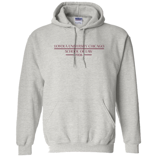 School Of Law Est. 1908 Hooded Sweatshirt -- Ash