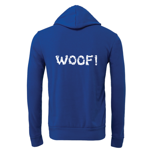 BELLA + CANVAS Sponge Fleece Hoodie -- True Royal